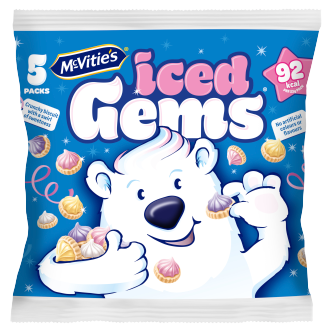Mcvities Iced Gems 5pk
