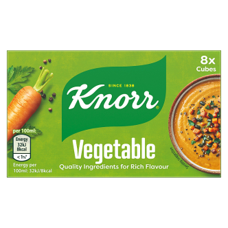 Knorr Stock Cubes Vegetable 8'S