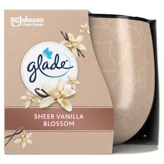 Glade Candle Sheer Vanilla 108g | Candles