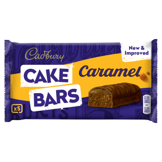 Cadbury Caramel Cake Bar 5Pk