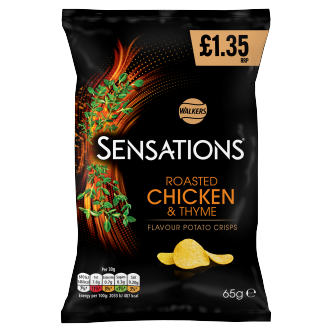Sensations Chicken & Thyme Crisps