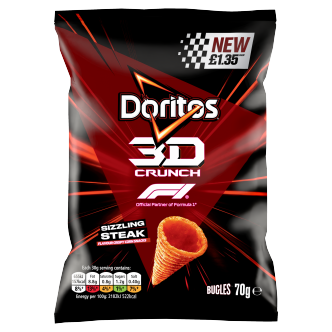 Doritos 3d Crunch Sizzlin Steak