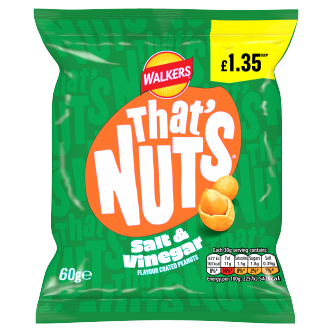 Thats Nuts Walkers Salt & Vinegar