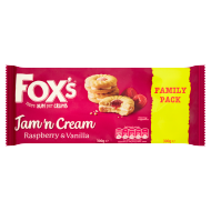 Foxs Jam And Cream Twinpack