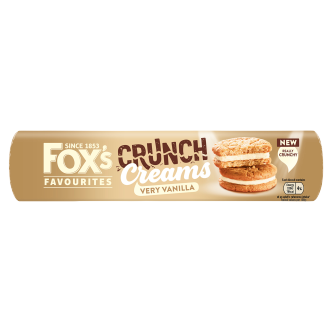 Foxs Very Vanilla Crunch Creams