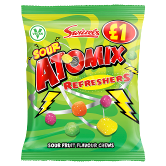 Swizzels Atomix Refreshers 100g