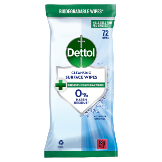 Dettol Surface Wipes 72 Pack 72 pack | Multi-Surface Cleaners