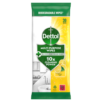 Dettol Surface Wipes Citrus 30 Pack 30 pack | Multi-Surface Cleaners