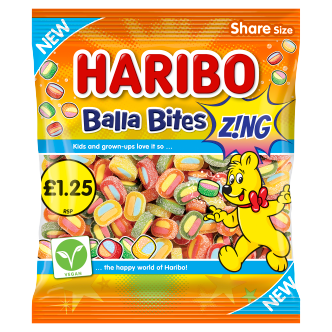 Haribo Balla Bites Zing 140g