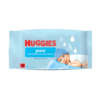Huggies Pure Baby Wipes 48 Pack | Baby Wipes