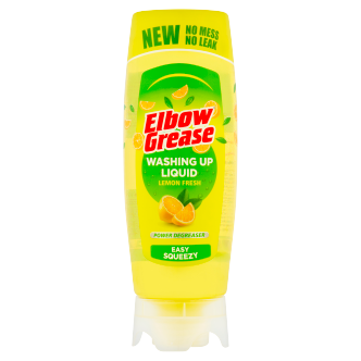 Elbow Grease Lemon Washing Up Liquid 450ml | Washing Up