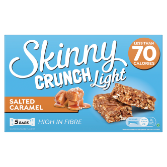 Skinny Crunch Light Salted Caramel Bars 5 Pack