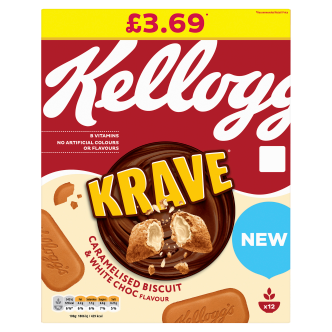 Kelloggs Krave Caramelised Biscuit Pm