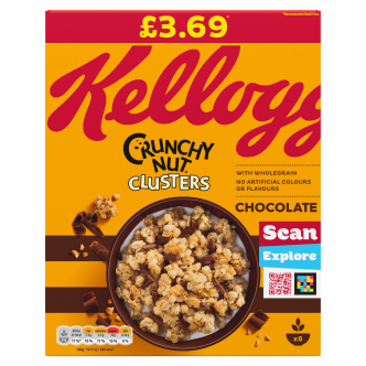 Kelloggs Crunchy Nut Clusters Choc