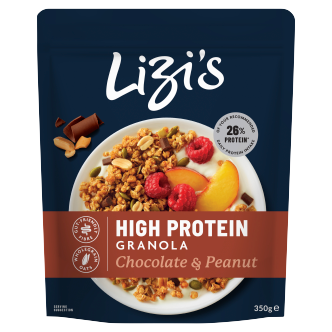 Lizi's High Protein Chocolate & Peanut Granola