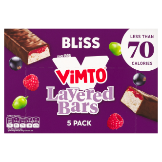 Bliss Vimto Layered Bars 5pk