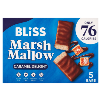 Bliss Chocolate Mallow Salted Caramel Bars 5pk