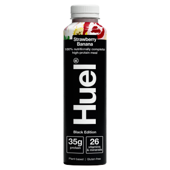 Huel Black Edition Strawberry & Banana 500ml | Complete Meal Drink