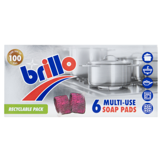 Brillo Soap Pads 6 Pack 6 pack | Cloths, Sponges