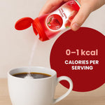 Strawberry-Flavored Low Calorie Sweetener Bundle – Sugar Substitute for Coffee, Tea & Baking – Keto Friendly, Diabetic Safe – Pack of 6 (40g Each)