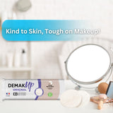 Cotton Pads – 5 Packs of 105 Rounds – Gentle, Dual-Sided Makeup Removal Pads with Ribbed and Smooth Surfaces