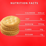 Low Salt Snack Crackers 150g (Pack of 2)