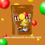 Mini Assorted Candy Coated Chocolate Sharing Pouch Milk Chocolate 125g, Crispy 107g & Peanut125g (3 Packs)