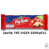 McVities Fruit Fig Rolls Biscuits Pack of 3, 200g