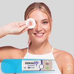 Cotton Pads – 5 Packs of 105 Rounds – Gentle, Dual-Sided Makeup Removal Pads with Ribbed and Smooth Surfaces
