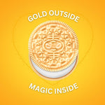 Classic Golden Sandwich Cookies with Smooth Vanilla Creme Filled – Individually Wrapped for Freshness, Pack of 4