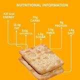 Cream Crackers Original – Classic Crisp & Light Snack Biscuits, 8 Packs per Box, Pack of 2