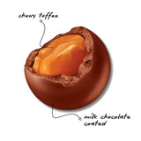 Poppets Milk Chocolate Chewy Toffee Pack of 6, 39g