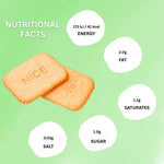 Traditional Nice Biscuits 250g – Coconut-Flavored Biscuit Delight, Pack of 3