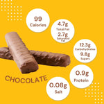 Fingers Biscuit Bars Multipack, Salted Caramel, White Chocolate, and Chocolate 9 x 20g (Pack of 3)