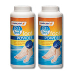 Foot Powder Talc Soothes Refreshes Eliminates Odour Soft Feet - 170g, Pack of 2