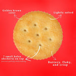 Low Salt Snack Crackers 150g (Pack of 2)