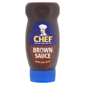 Chef Brown Sauce Squeezy 485g