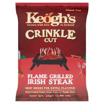Keoghs Crinkle Cut Flame Grilled Steak