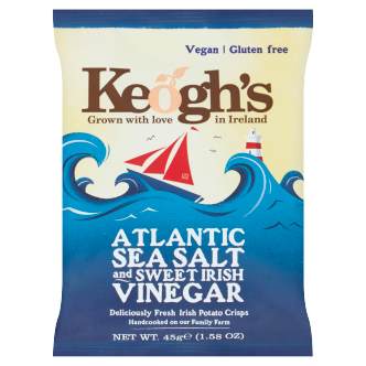 Keoghs Sea Salt & Cider Vinegar Crisps