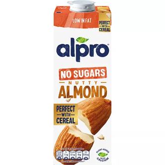Alpro Almond Unsweetened 1L