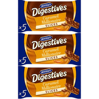 McVities Digestive Caramel Snacksize Cakes 109g