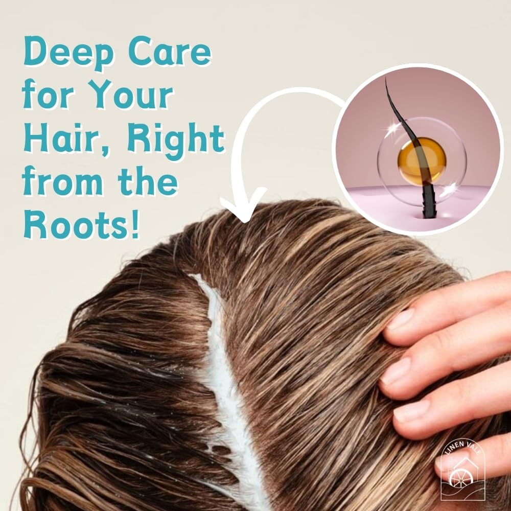 Deep Cleansing Hair & Scalp Mask Omega Therapy Detoxifying Treatment, 225ml (Pack of 2)