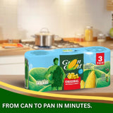Canned-Corn Niblets Naturally Sweet – 3 x 198g, No Added Sugar, Crisp & Juicy, Ready to Eat!