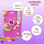 Assorted Sweet Skittles Fruit Flavoured Sharing Pouch - Skittles Wild Berry & Tropical, Fruits Giants & Crazy Sours (4 Packs)