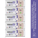 Cotton Pads – 5 Packs of 105 Rounds – Gentle, Dual-Sided Makeup Removal Pads with Ribbed and Smooth Surfaces
