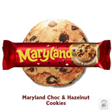 Cookie Bundle Pack - Maryland Double Chocolate, Caramel & Choco Chip Cookie 200g x Pack of 3
