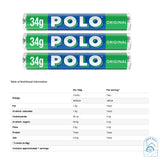 Multipack Mint Sweets - 3x Polo Spearmint & 3x Original Mint Tubes 34g (Pack of 6)