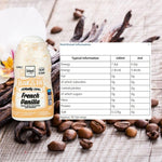 The Skinny Food Coffee Flavour Vegan Syrup Bundle Pack - Salted Caramel, French Vanilla & Hazelnut Praline Concentrate with sweetener 60ml x Pack of 3