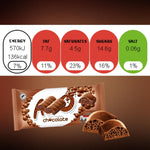 Chocolate Bars - Chocolate, Delightful Peppermint, Choco Hazelnut - Pack of 3, 90g
