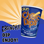 KP Choc Dips Original 24g, Pack of 2, Case of 3 (6 x 24g)